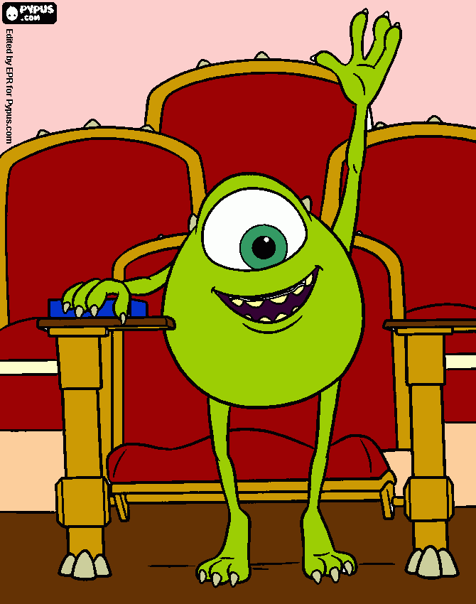 Mike W. coloring page