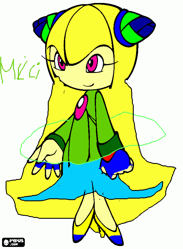 milli tranform coloring page