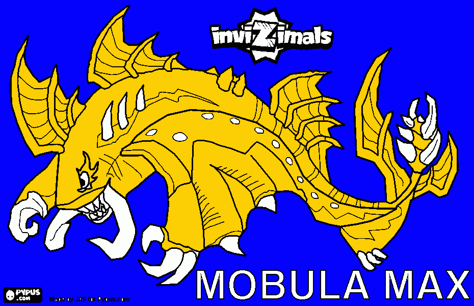 MOBULA coloring page