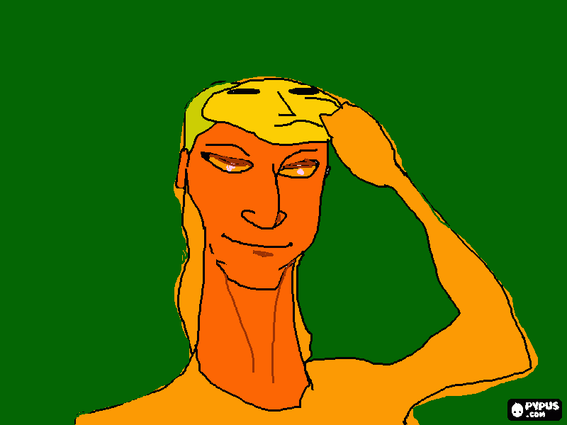 Modoc unhooding coloring page