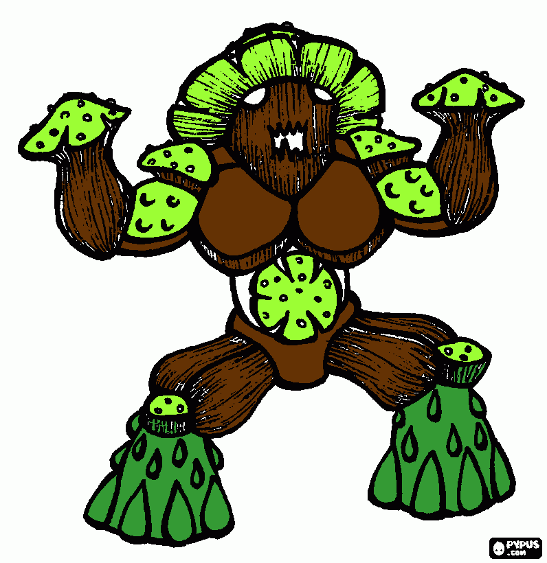 Mojata otrovna guba coloring page