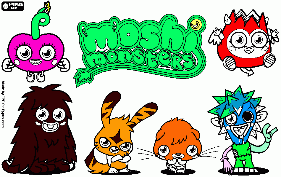 molli coloring page
