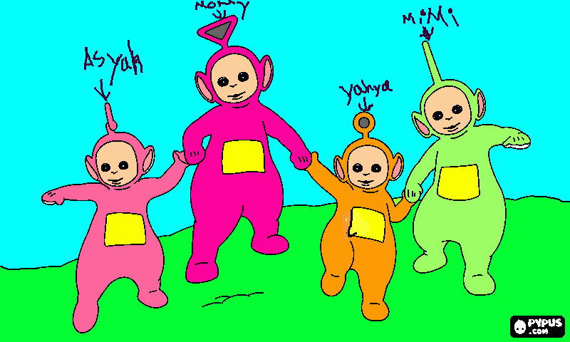momy coloring page