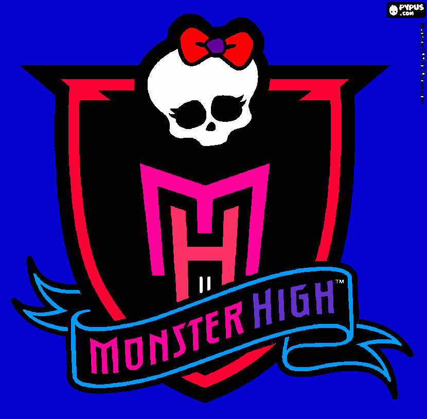 monster  high coloring page