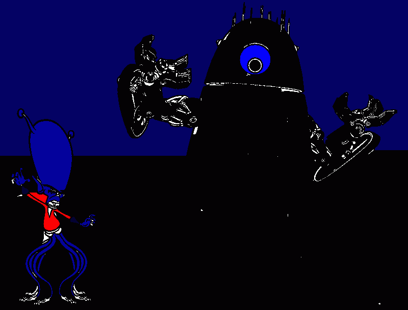 Monsters Vs. Aliens coloring page