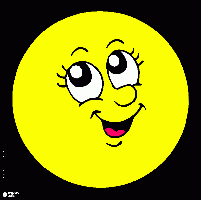 Moon Nice coloring page
