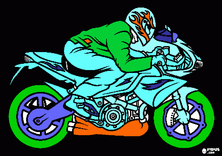Mopo coloring page