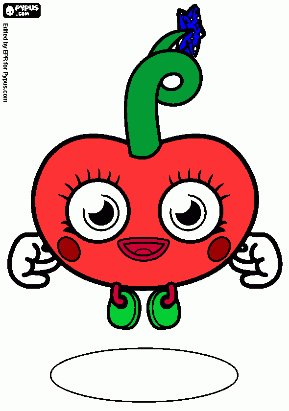 moshi3 coloring page