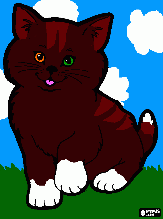 Mosskit coloring page