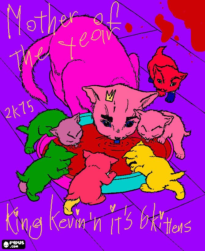 mother of the year coloring page