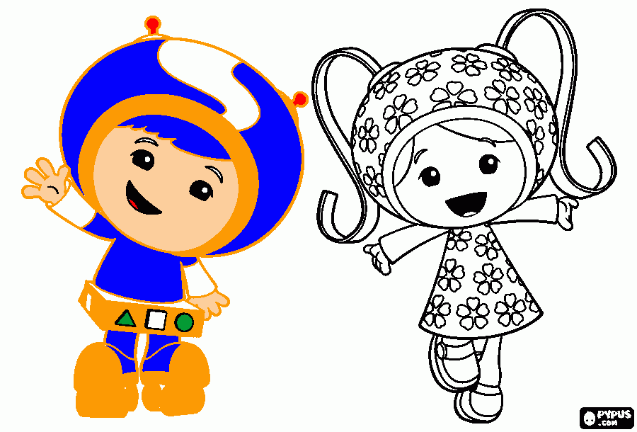 Mouch coloring page