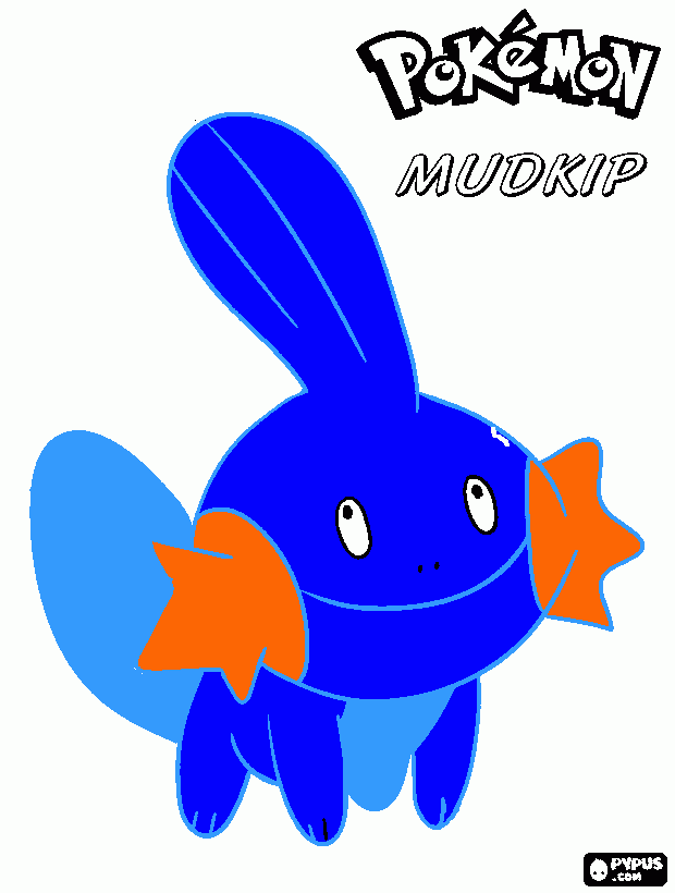 mudequip color coloring page
