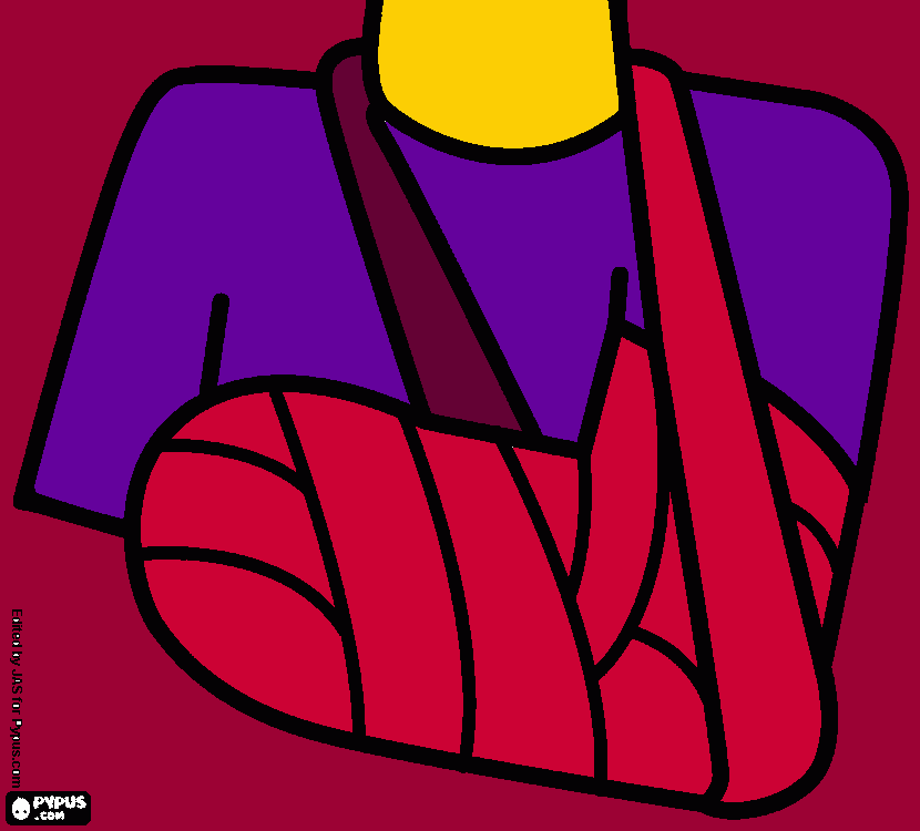 MY CAST coloring page