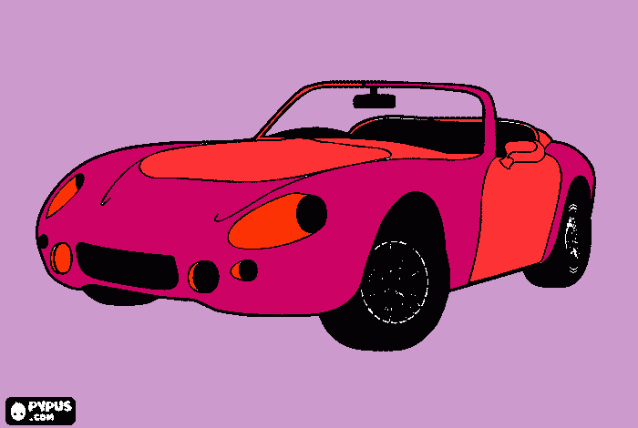my Converible coloring page