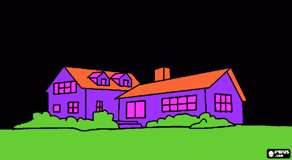 my dreamhouse coloring page