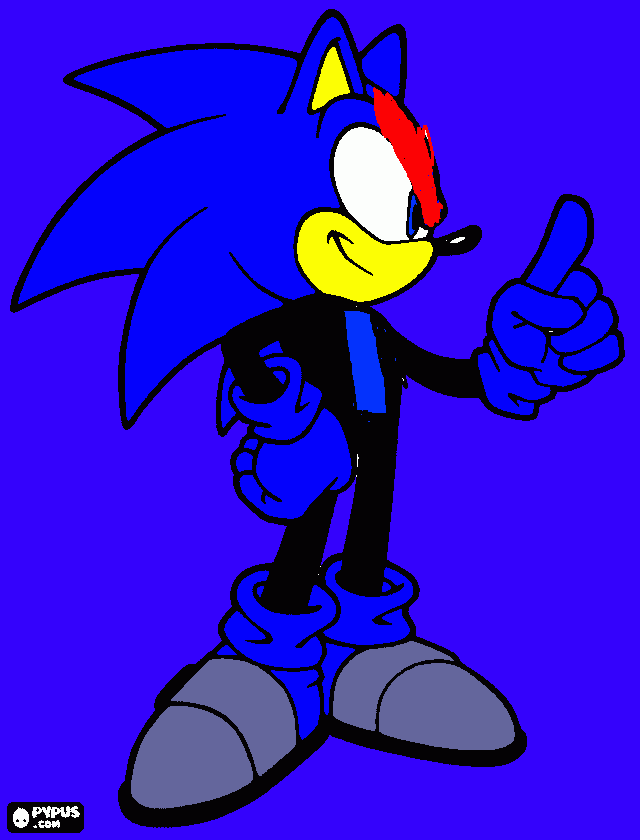 my fan character boss coloring page