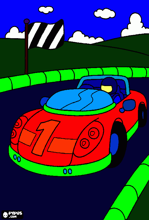 my kar coloring page