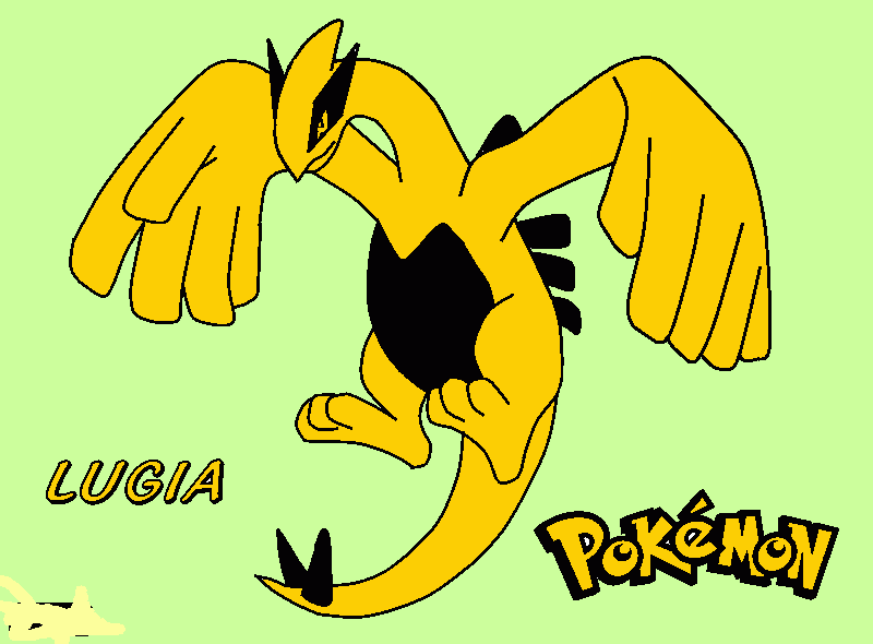 my lugia coloring page