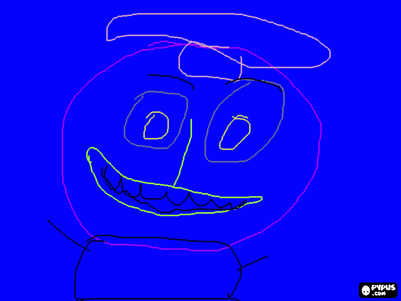 my painting coloring page