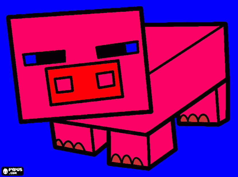 my pig coloring page