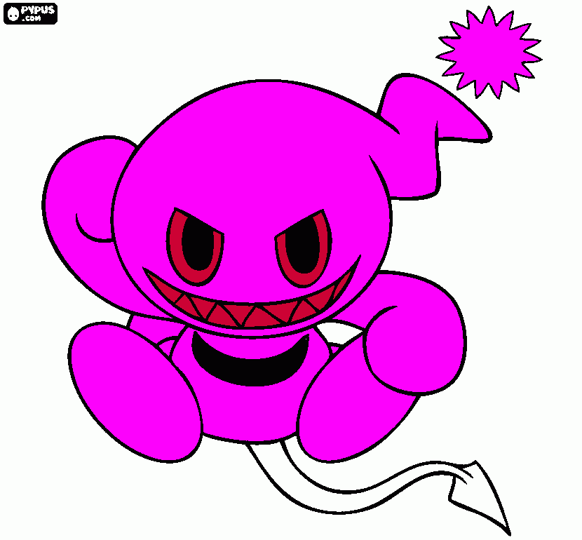 my shadow choa coloring page