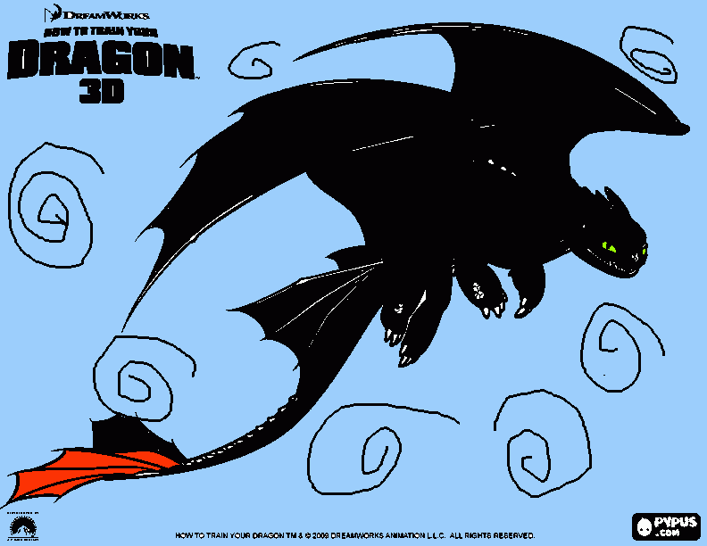 nakties siutas coloring page