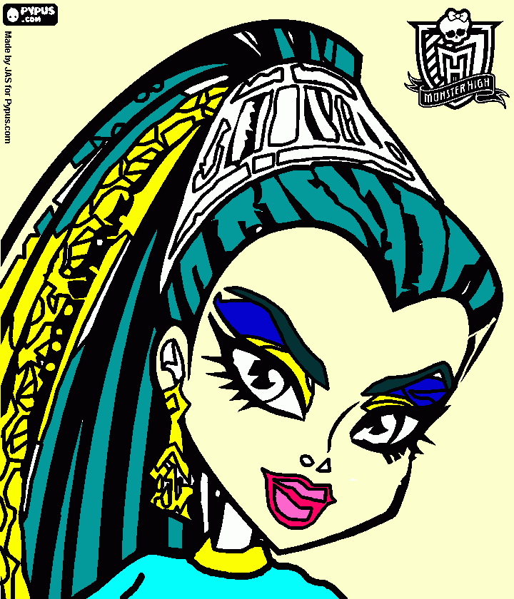 nefra coloring page