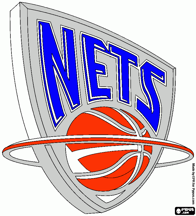 Nets coloring page