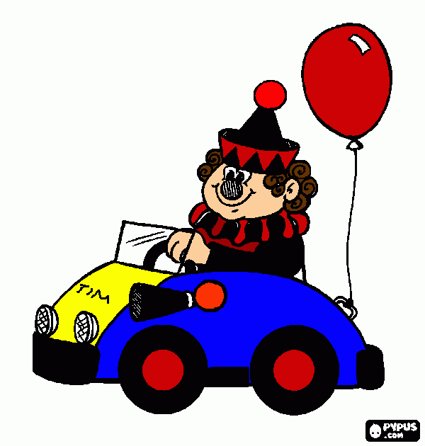 New Company car coloring page