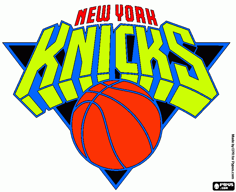 York Knicks Coloring Pages 28 Images Page Printable Basketball