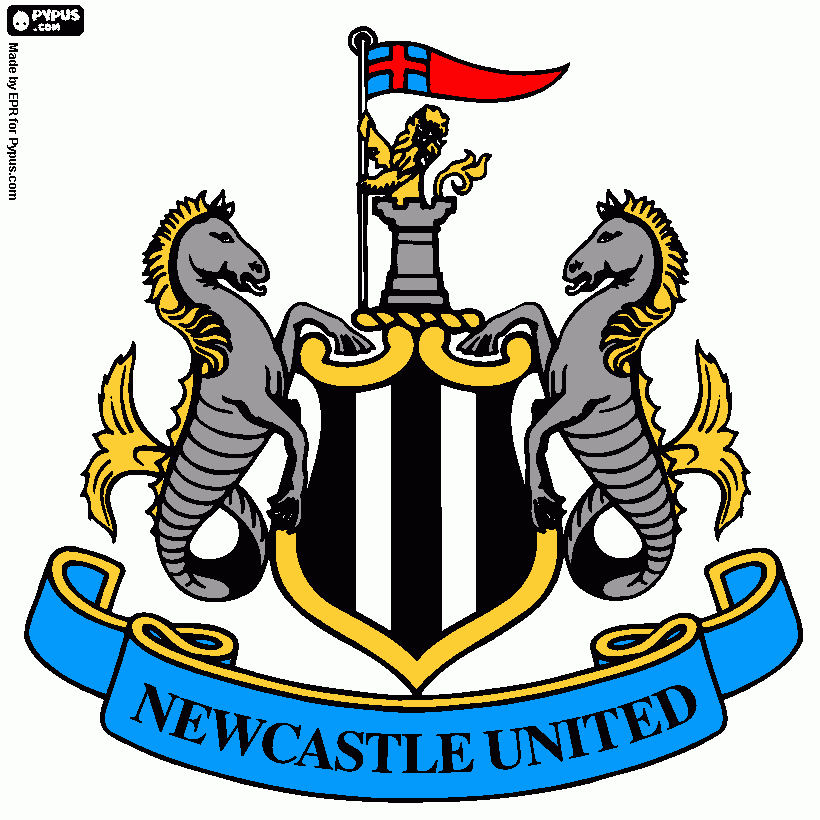 Newcastle United FC   coloring page