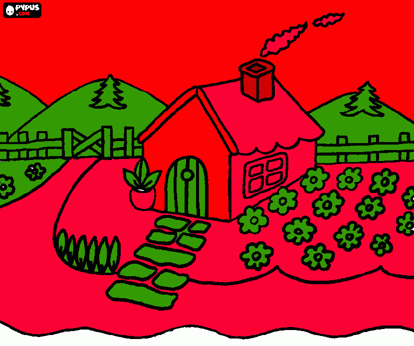 nhà 33 coloring page