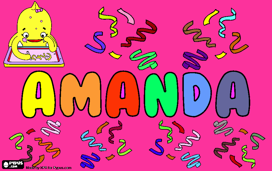 Nice Name coloring page