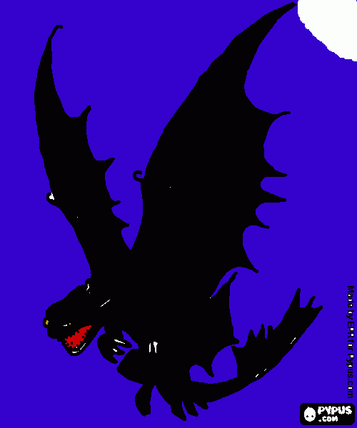 Night Ferry coloring page