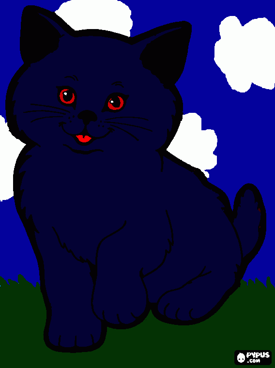 Nightkit coloring page