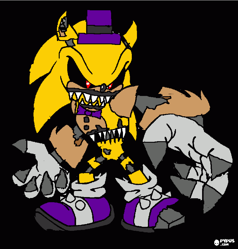 Nightmare Fredhog coloring page