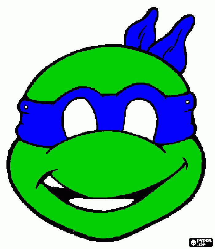 ninja turle coloring page