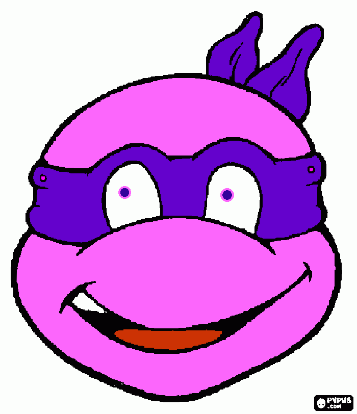 Ninja Turlette! coloring page