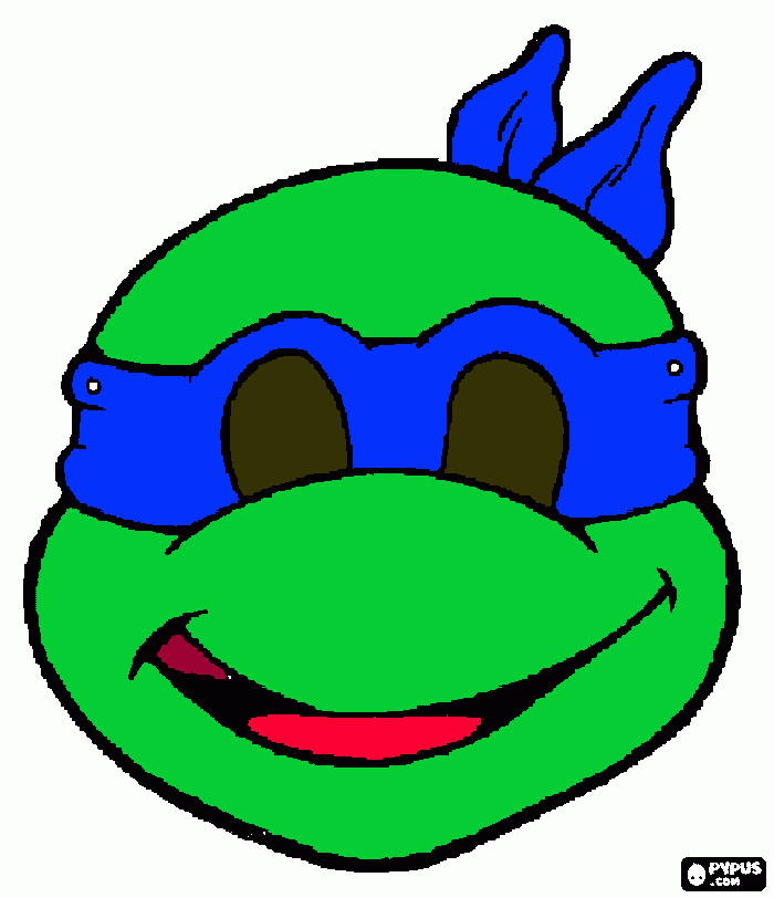ninja turtle jonathan coloring page
