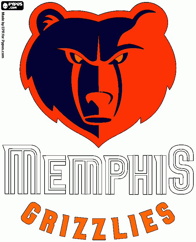 nola bears coloring page
