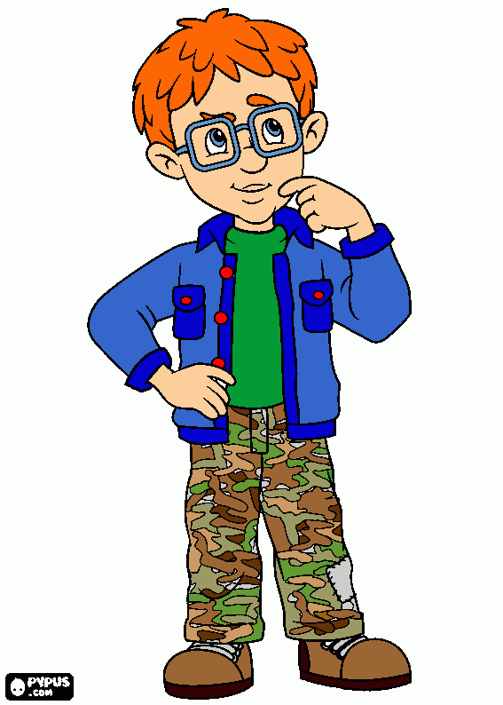 norman price coloring page
