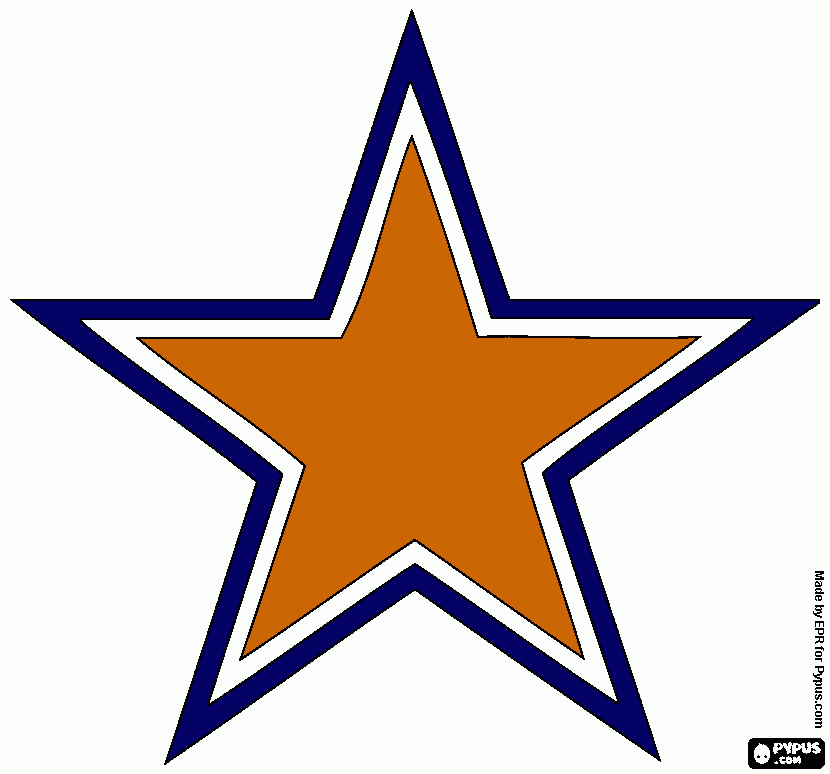 ny stars coloring page