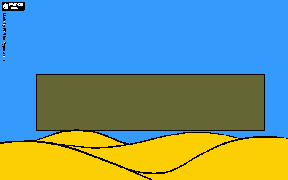 Okios Areia logo coloring page