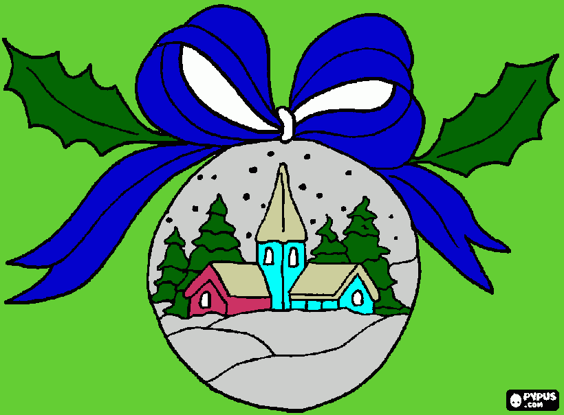 ornament coloring page