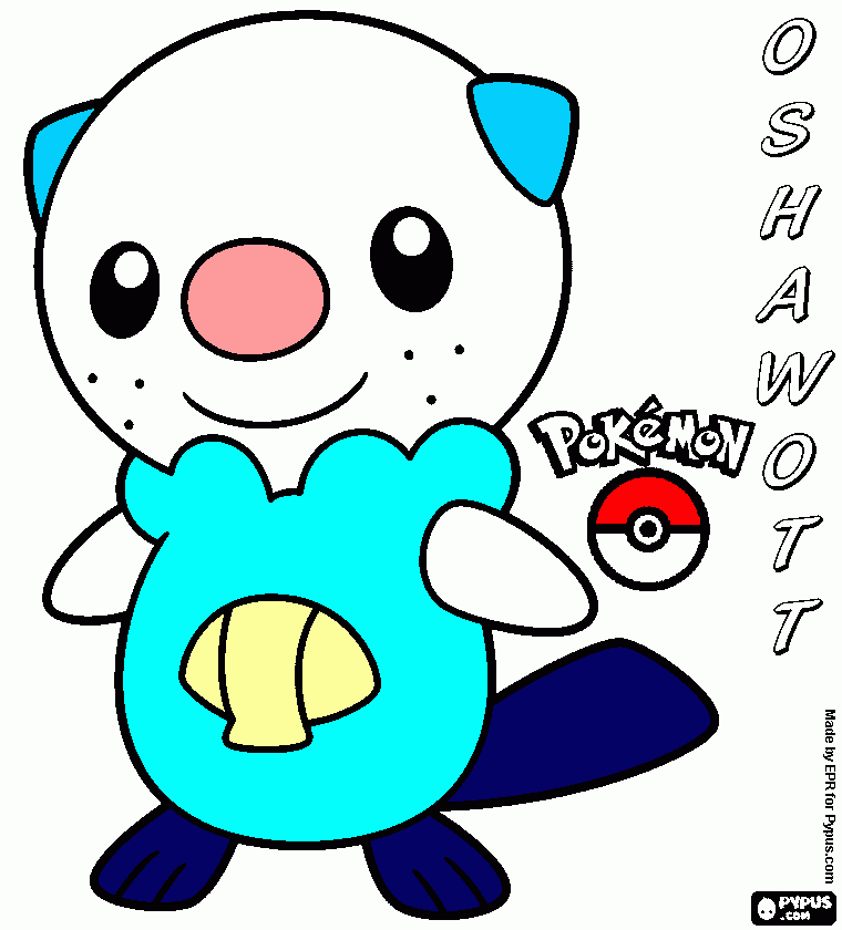 oshawatt coloring page