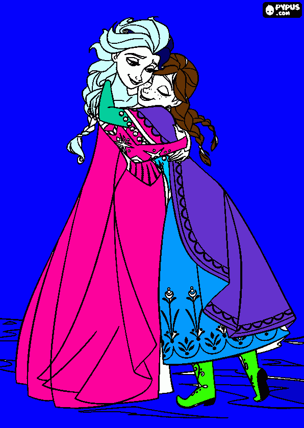 paint coloring page