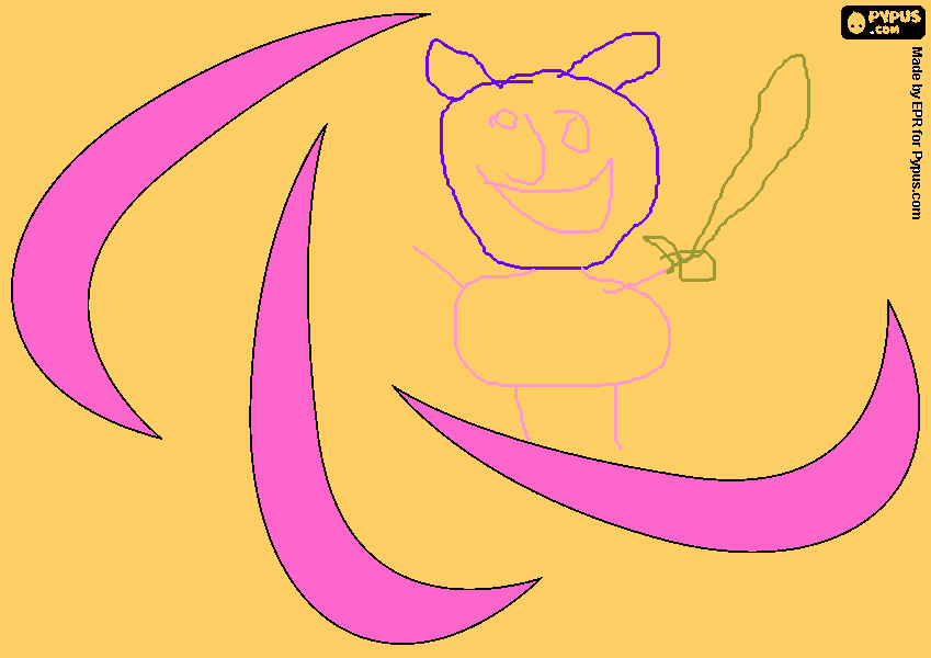 Paralympic Organizer coloring page