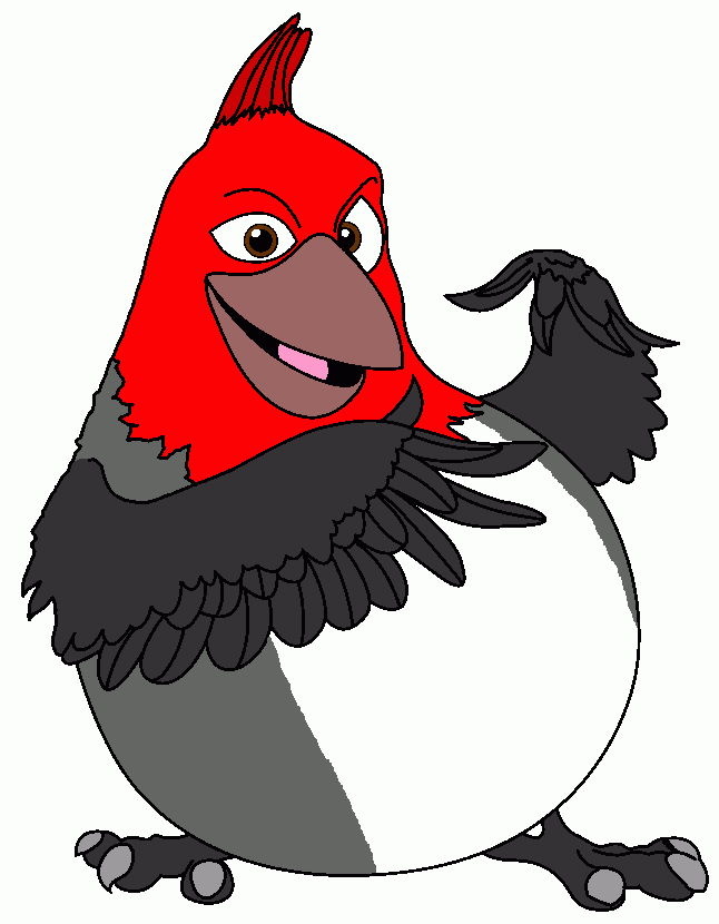 Pedro from Rio the movie coloring page