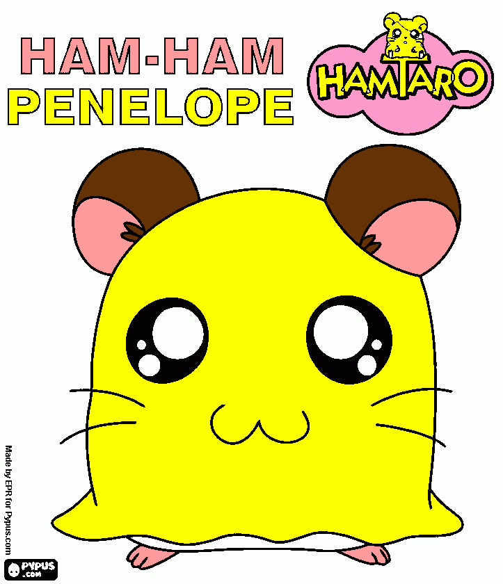 penelope! coloring page