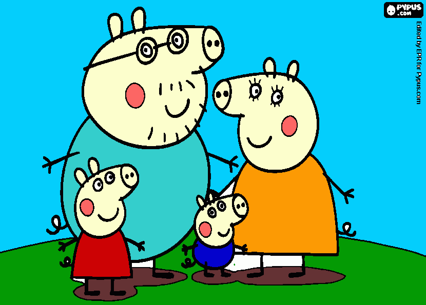 Семья пеппы возле дома. Свинка Пеппа и её дом и её семья. Картина свинки Пеппы и ее семьи. Семья свинки Пеппы на улице. Семья свинки Пеппы около дома.
